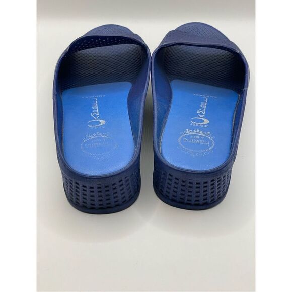 Jefferey Campbell Fling 2 Platform Wedge Blue Waterproof Sandals Women’s Size 6 - Picture 3 of 12